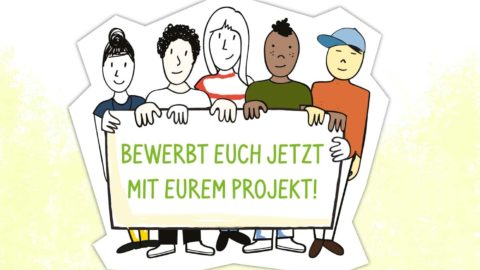 Illustration Jugend Engagement Wettbewerb